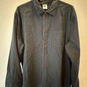 Nike SB Men's Skateboarding Top Button Down